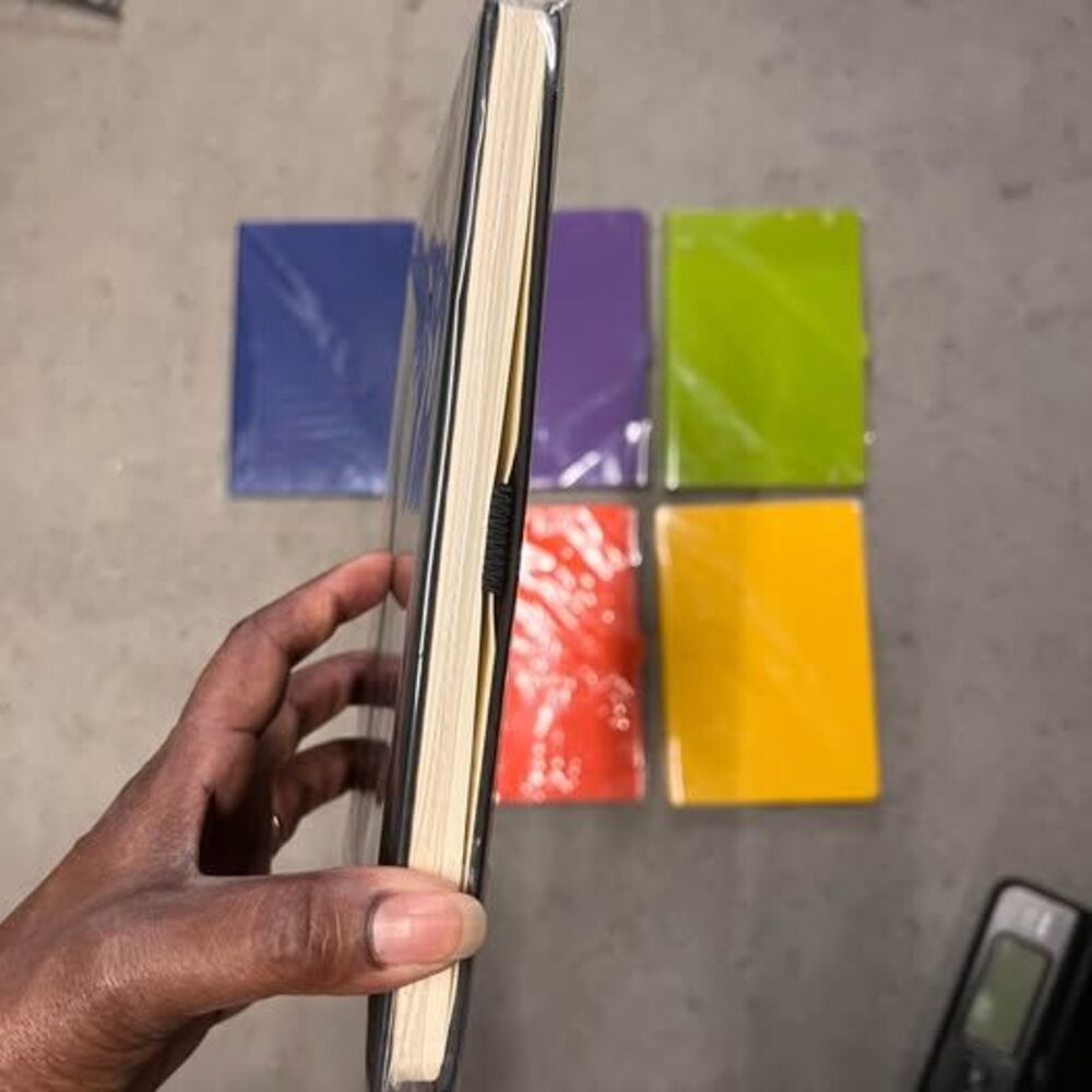 Set of 6 Hardcover A5 Notebooks